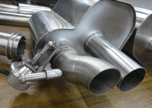 Audi RS6 4F 5.0 V10 Bi turbo Valve -Tronic Exhaust System