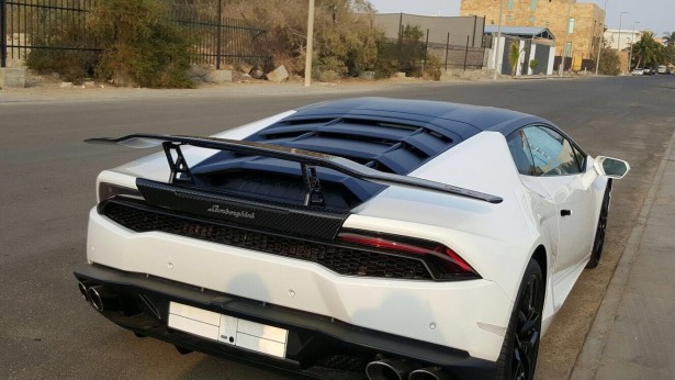 Lamborghini Huracan Carbon fiber High Performance Rear wing 