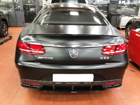 2018+ MERCEDES BENZ S63 AMG COUPE FACELIFT CARBON PARTS 