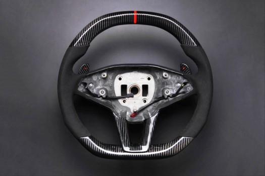 MERCEDES-BENZ carbon enhanced, custom steering wheel