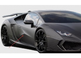 Lamborghini Huracan carbon fibre 'Aventador' style door add-on shells Lamborghini Huracan carbon fibre 'Aventador' style door add-on shells
