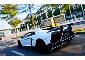 Lamborghini Aventador LP700/ L720 DTM Carbon fiber Rear Trunk Spoiler Lamborghini Aventador LP700/ L720 DTM Carbon fiber Rear Trunk Spoiler