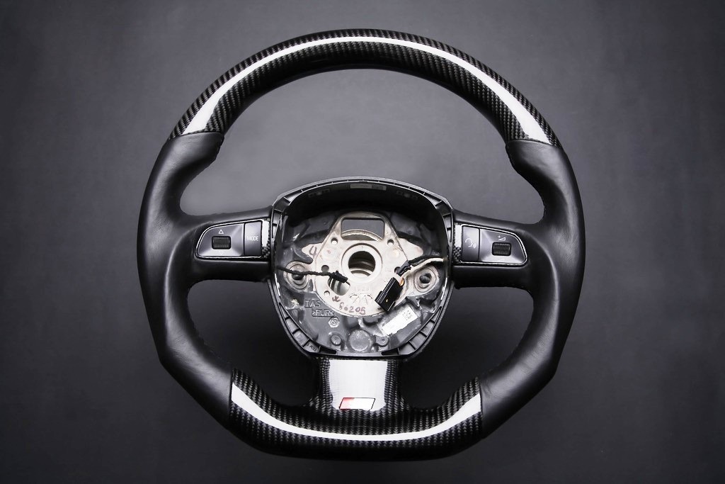 Audi Carbon Enhanced Custom Steering Wheel