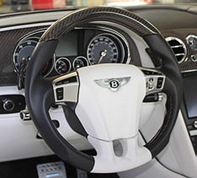 BENTLEY - carbon enhanced, custom steering wheel