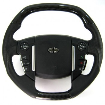 RANGE ROVER carbon enhanced, custom steering wheel