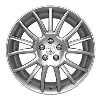 OEM Forged Wheels TRIDENT DESIGN SILVER for Maserati GranTurismo
