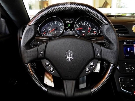 MASERATI - carbon enhanced, custom steering wheel