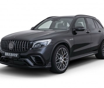 Mercedes-AMG GLC 63 S Gets Power Infusion From Brabus